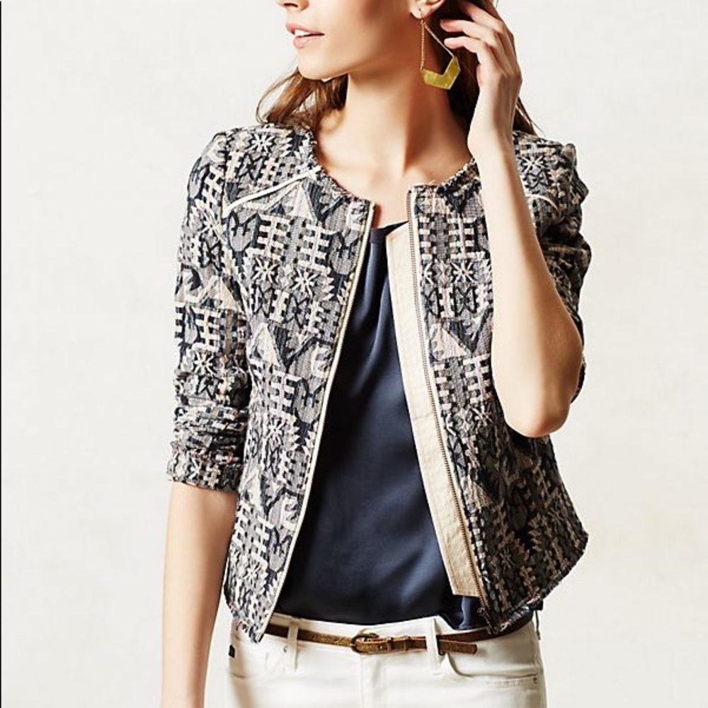 Anthropologie hei hei Faifo jacket size 8